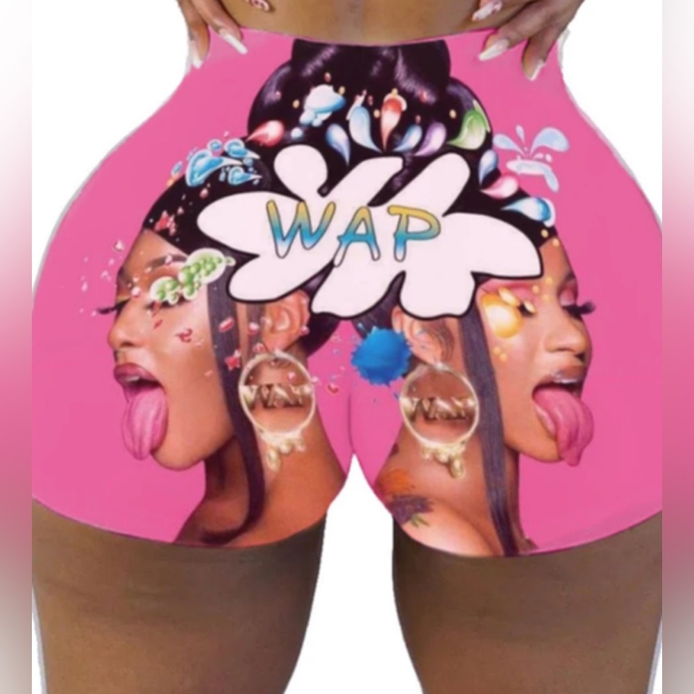 Booty wap shorts size small juicy